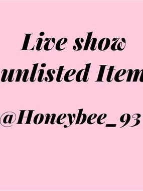 Live Show Unlisted Item